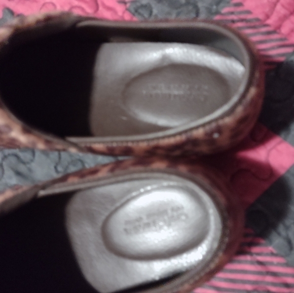 Croft & Borrow clog shoes women’s 9.5 Medium Sole Sense Ability animal cheetah - Picture 4 of 4